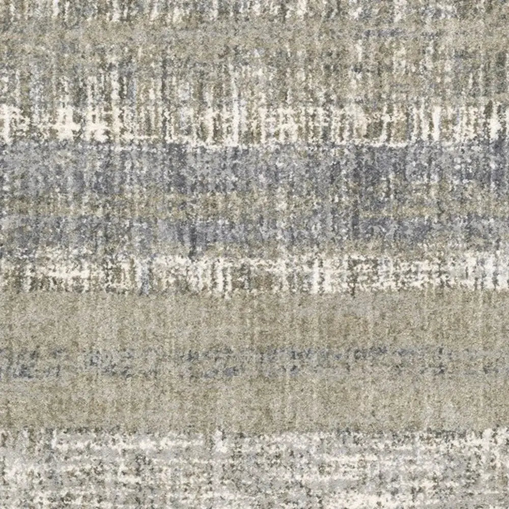 7' X 9' Grey And Ivory Abstract Lines Area Rug - Homeroots - Flyclothing LLC