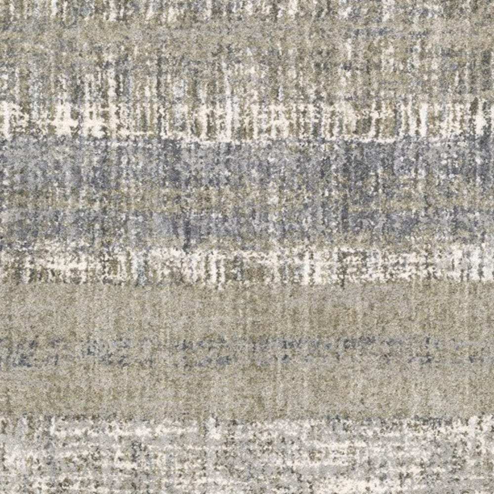 7' X 9' Grey And Ivory Abstract Lines Area Rug - Homeroots - Flyclothing LLC