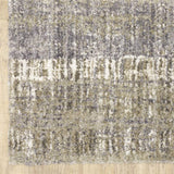 9' X 12' Grey And Ivory Abstract Lines Area Rug - Homeroots - Flyclothing LLC
