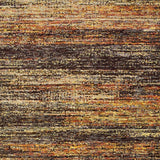 3' X 5' Orange Red Power Loom Area Rug - Homeroots