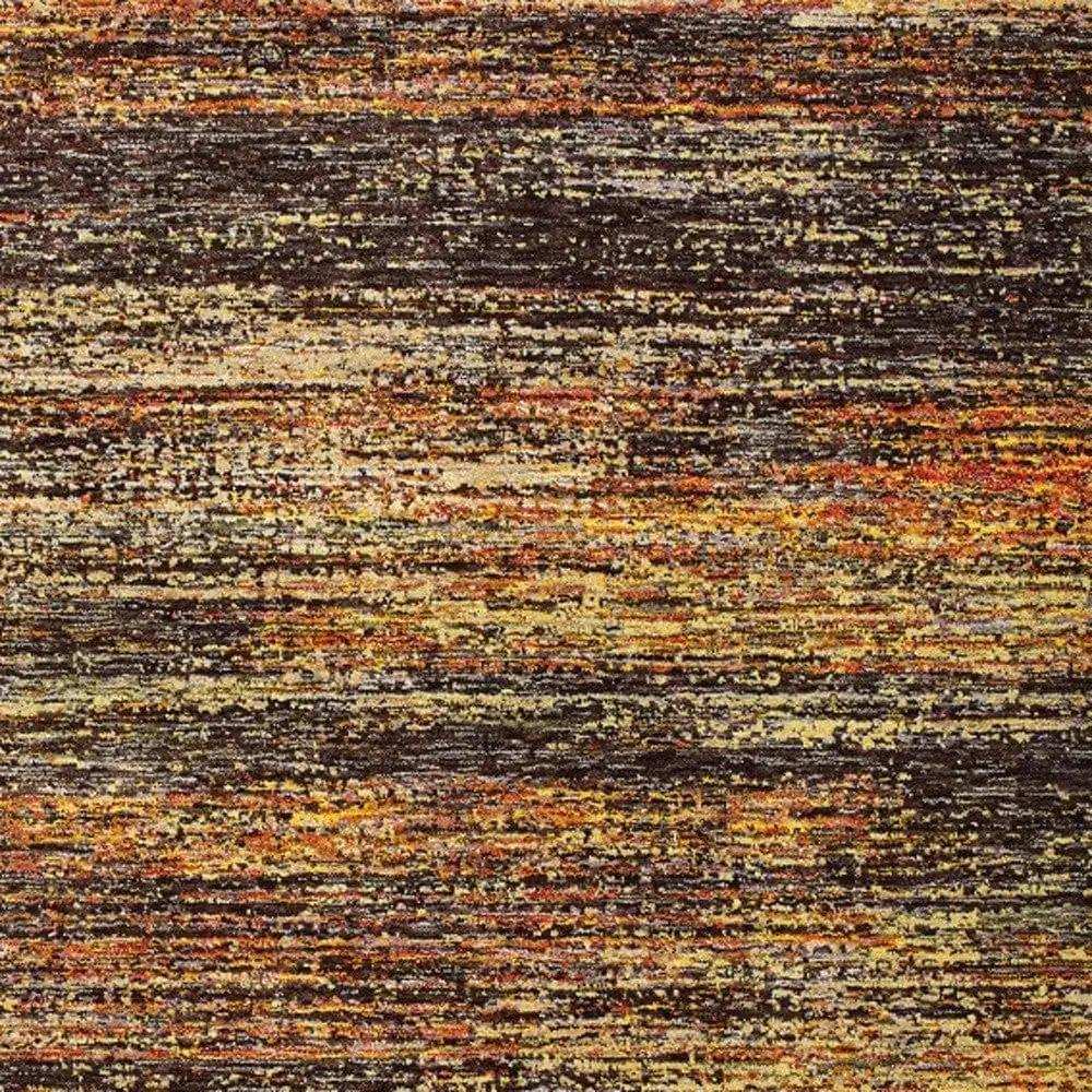 9' X 12' Gold And Slate Abstract Area Rug - Homeroots - Flyclothing LLC