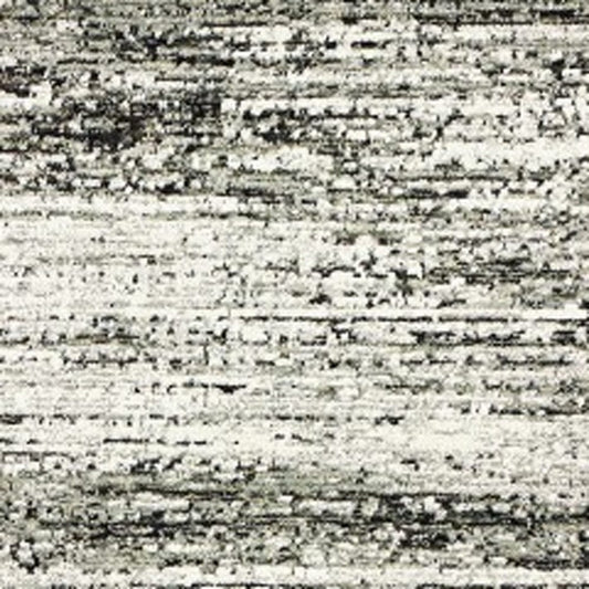 2' X 8' Ash And Slate Abstract Runner Rug - Homeroots