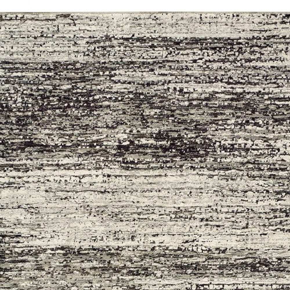 9' X 12' Ash And Slate Abstract Area Rug - Homeroots - Flyclothing LLC