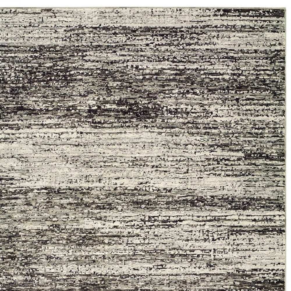 9' X 12' Ash And Slate Abstract Area Rug - Homeroots - Flyclothing LLC