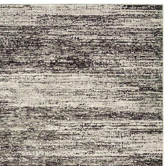 10' X 14' Ash And Slate Abstract Area Rug - Homeroots - Flyclothing LLC
