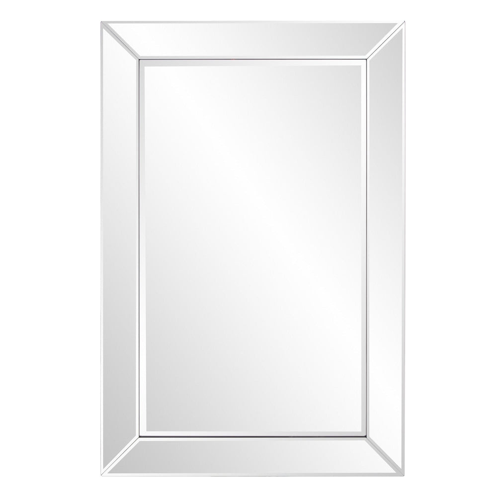 36" x 24" Mirrored Frame Hanging Accent Mirror - Homeroots - Flyclothing LLC