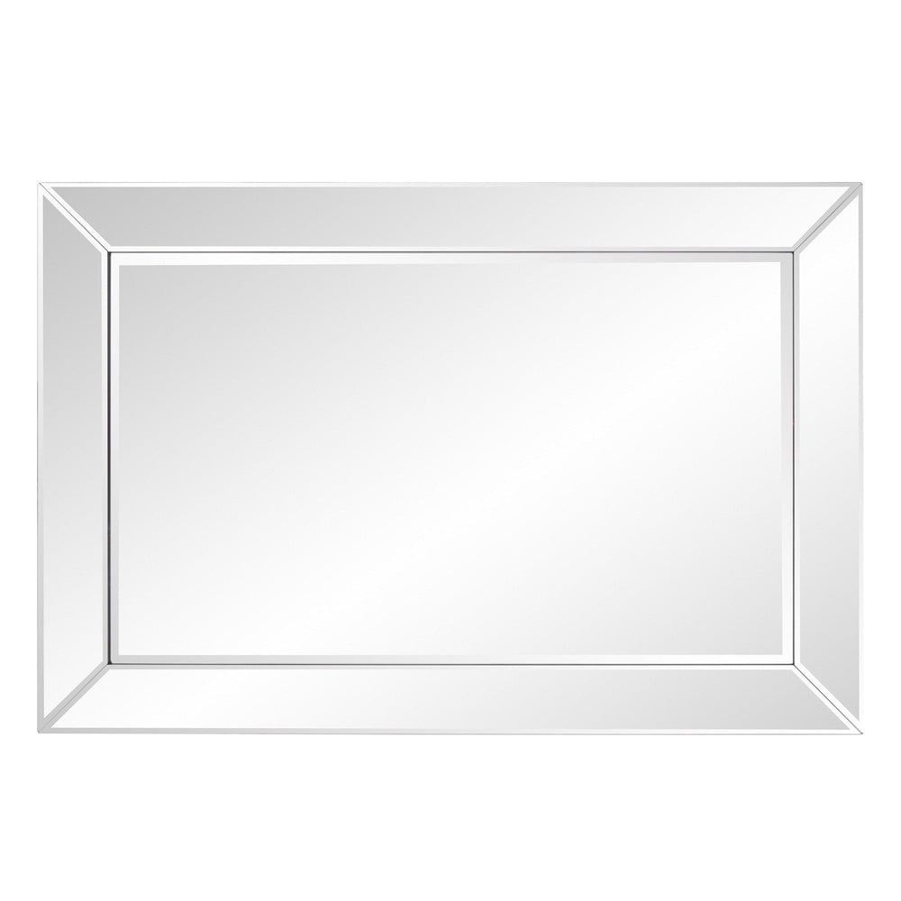 36" x 24" Mirrored Frame Hanging Accent Mirror - Homeroots - Flyclothing LLC