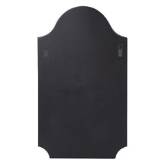 27" Rectangle Wall Mounted Accent Mirror With Glass Frame