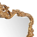 27" Gold Ornate Scroll Framed Accent Mirror - Homeroots - Flyclothing LLC