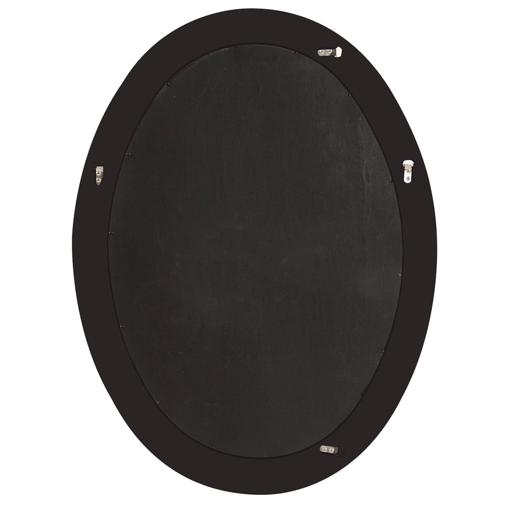 33" Gold Oval Framed Accent Mirror - Homeroots - Flyclothing LLC