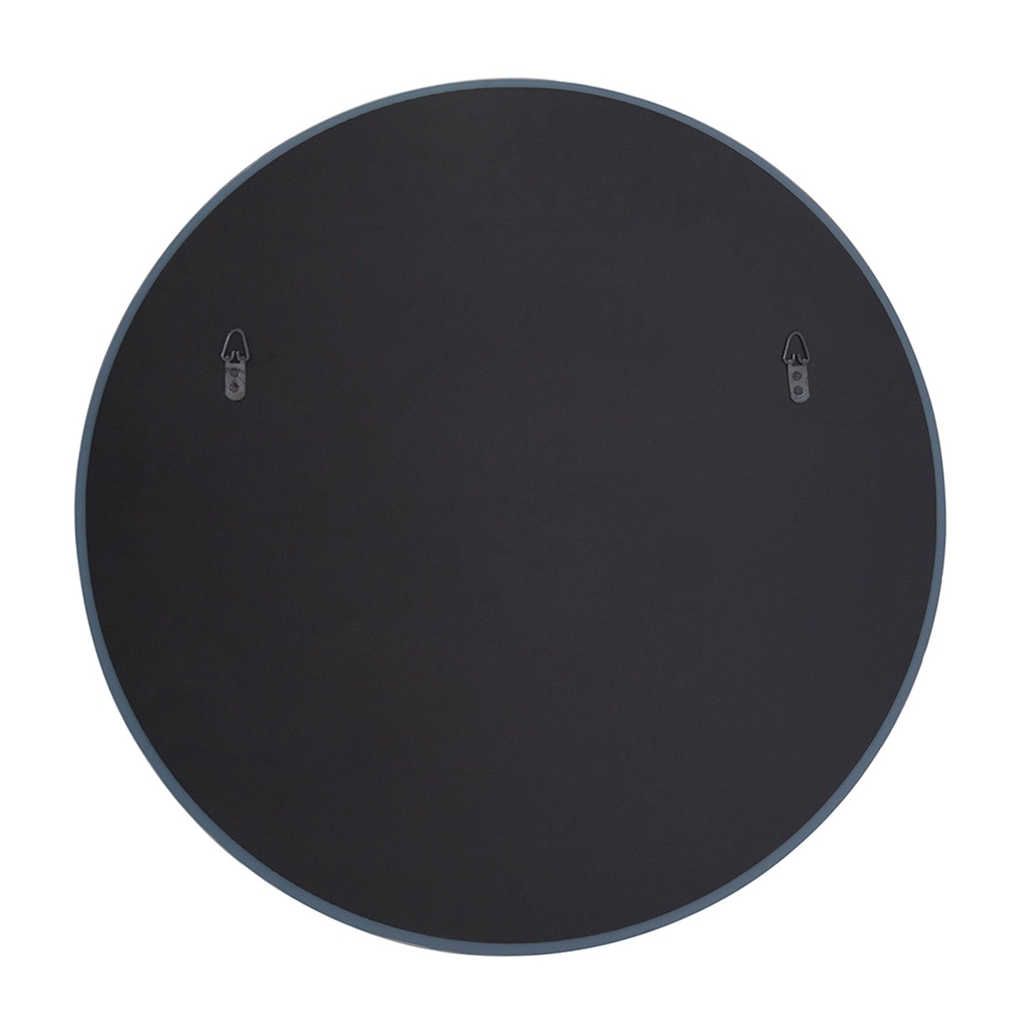 28" Gray Round Unframed Accent Mirror - Homeroots - Flyclothing LLC