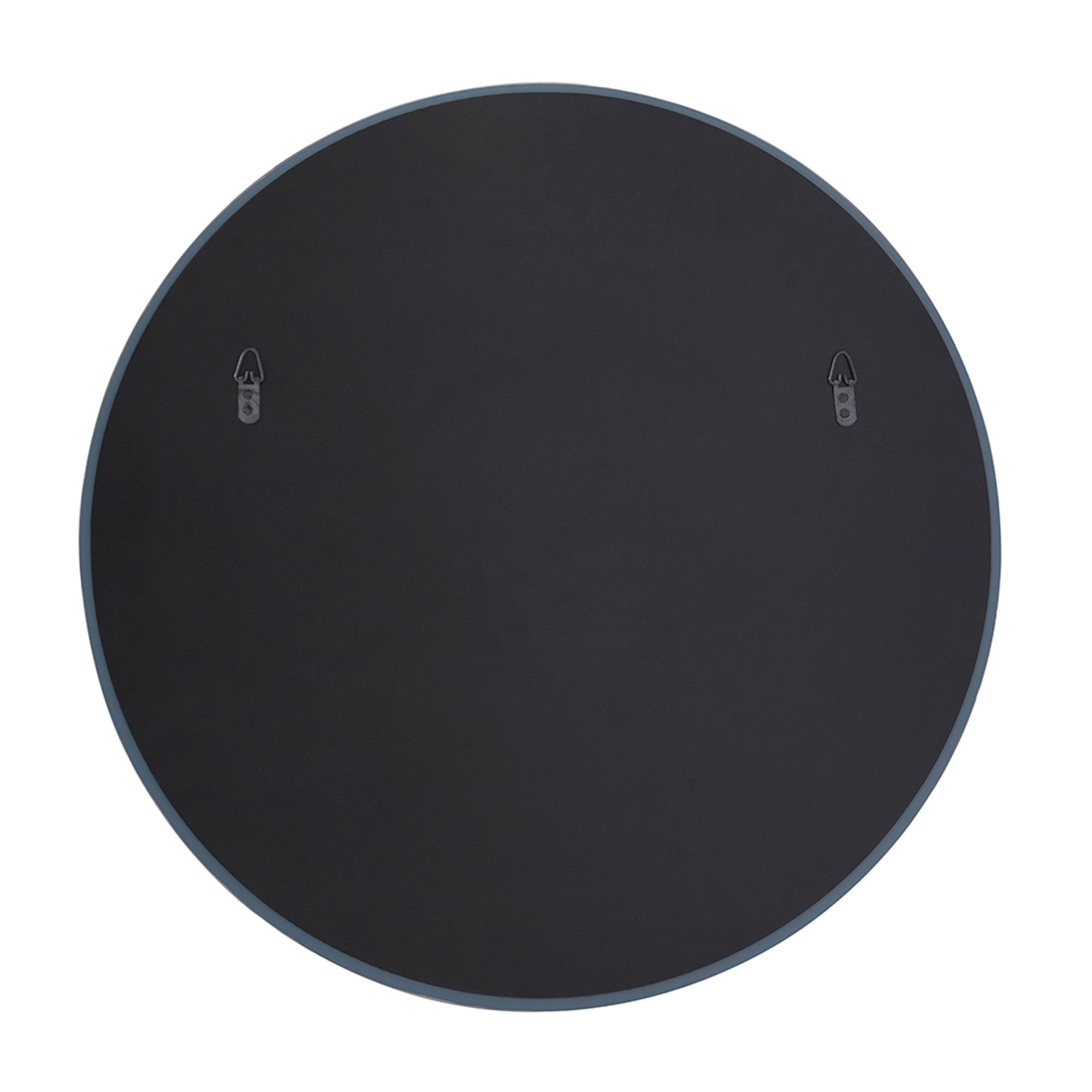 28" Gray Round Unframed Accent Mirror - Homeroots - Flyclothing LLC
