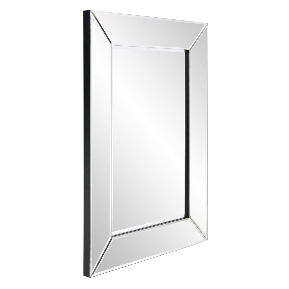 24" Clear Beveled Edge Frame Accent Mirror - Homeroots - Flyclothing LLC