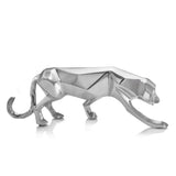 4" Silver Buffed Aluminum Tabletop Sculpture - Homeroots