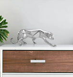 4" Silver Buffed Aluminum Tabletop Sculpture - Homeroots