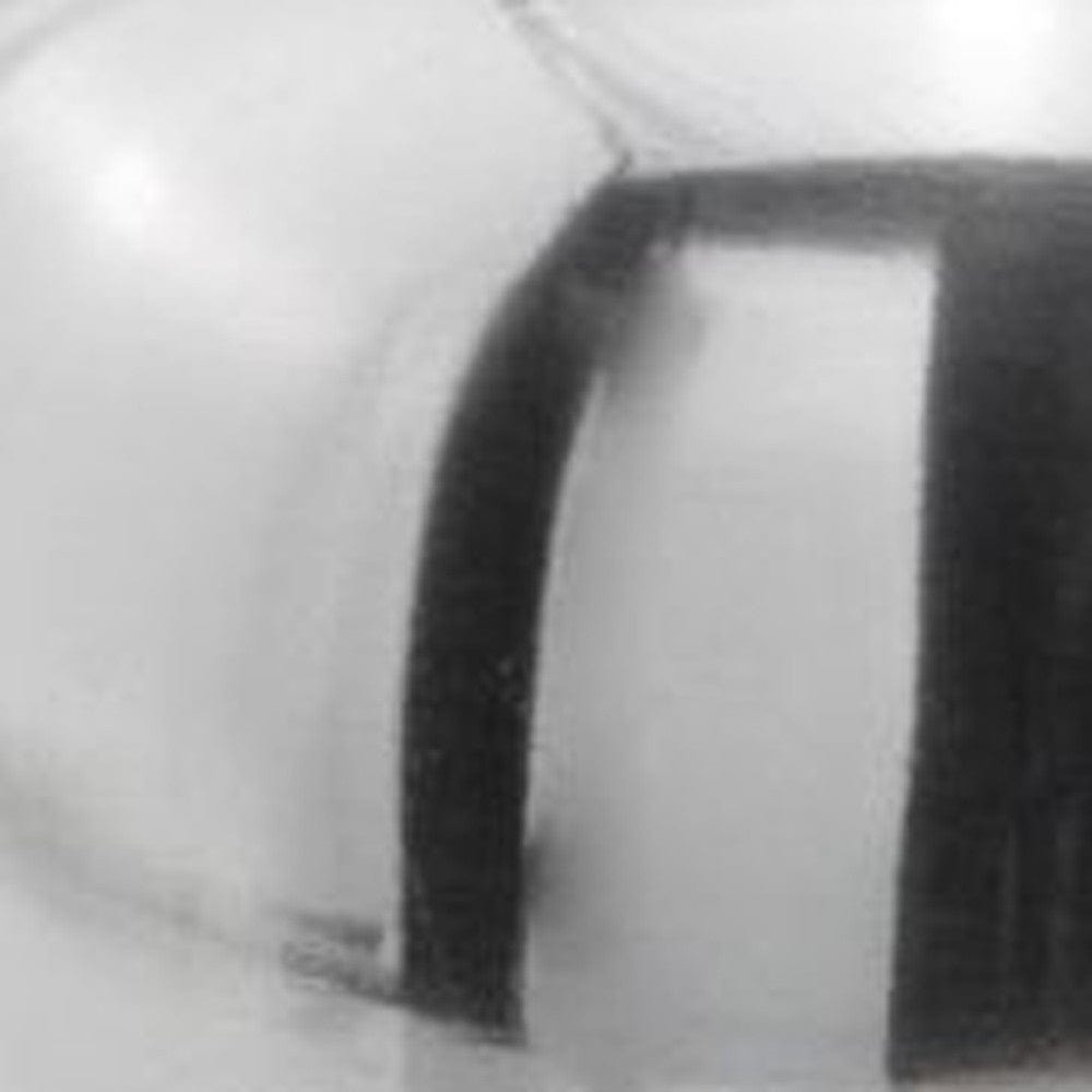 6" Silver Buffed Aluminum Decorative Apple Tabletop Sculpture - Homeroots - Flyclothing LLC