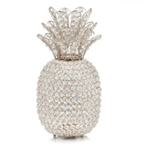 15" Silver Faux Crystal Decorative Pineapple - Homeroots - Flyclothing LLC