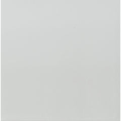 71" Clear And White and Gray Glass And Stainless Steel Pedestal Base Dining Table - Homeroots