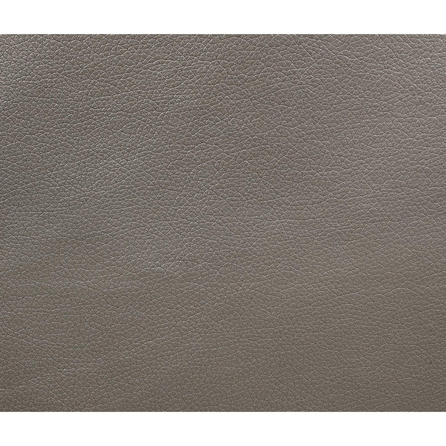 Silver Champagne Tone Queen Bed Padded Headboard Padded Footboard Mirror Trim Accents - Homeroots - Flyclothing LLC