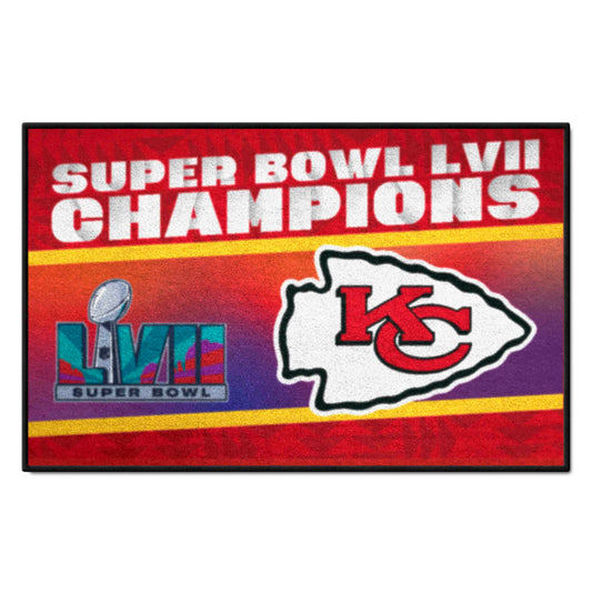 Kansas City Chiefs Super Bowl LVII Starter Mat - Kansas City Chiefs