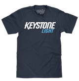 Keystone Light Beer T-Shirt - Navy Blue