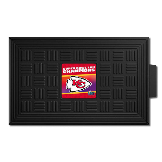 Kansas City Chiefs Super Bowl LVII Medallion Door Mat - Kansas City Chiefs