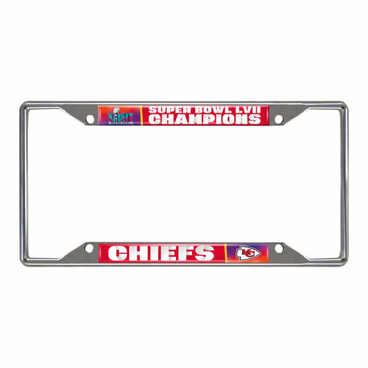Kansas City Chiefs Super Bowl LVII License Plate Frame - Kansas City Chiefs
