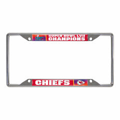 Kansas City Chiefs Super Bowl LVII License Plate Frame - Kansas City Chiefs