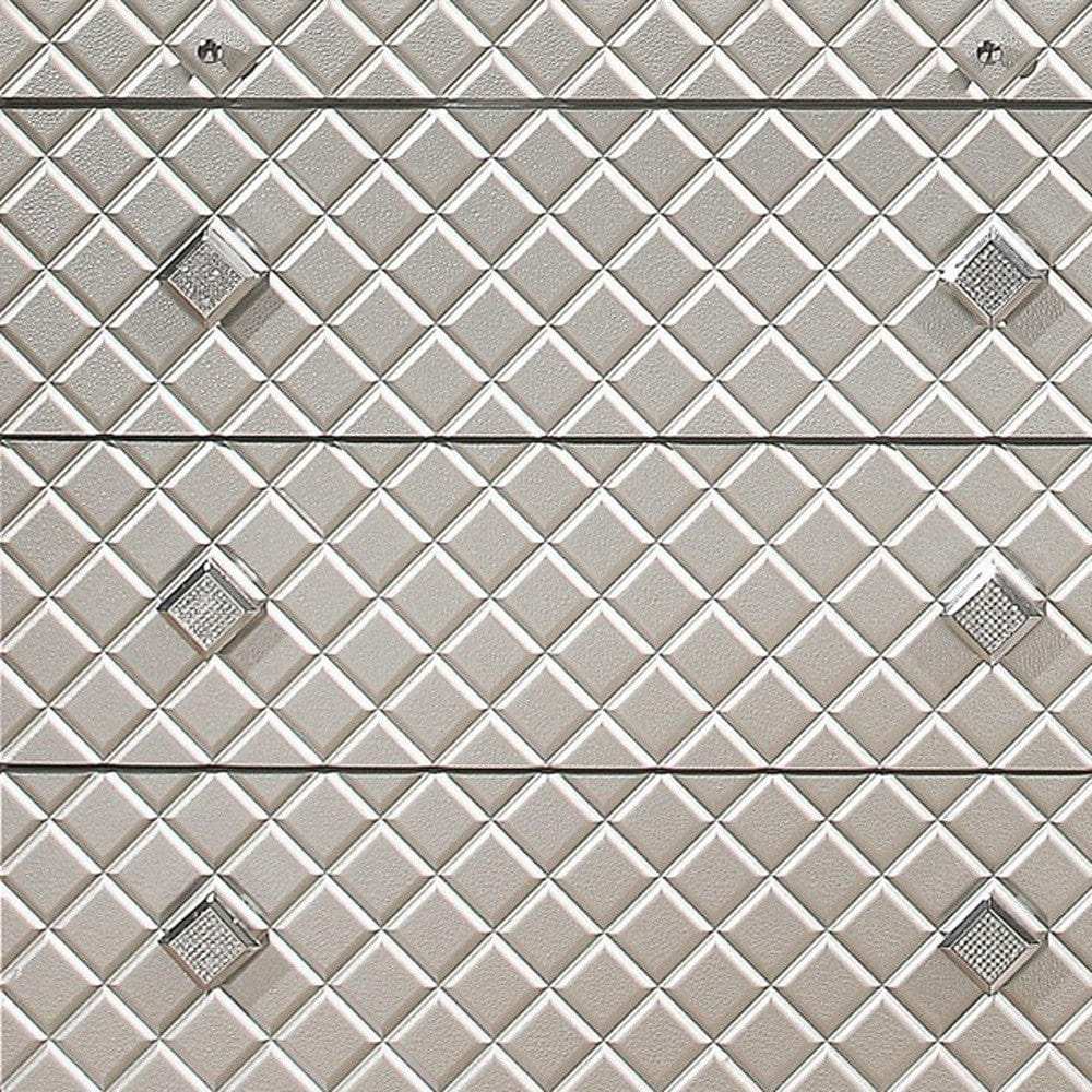 Champagne Toned Mirror Frame With A Lovely Mirrored Accents - Homeroots - Flyclothing LLC