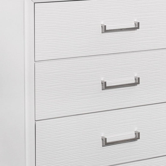 White Chest With 6 Drawers
