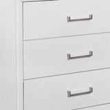 White Chest With 6 Drawers - Homeroots