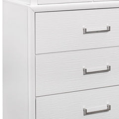 White Chest With 6 Drawers
