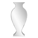 Curvy Art Deco Style Mirrored Vase - Homeroots - Flyclothing LLC