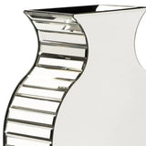 Curvy Art Deco Style Mirrored Vase - Homeroots - Flyclothing LLC