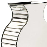 Curvy Art Deco Style Mirrored Vase - Homeroots - Flyclothing LLC