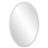 Oval Shaped Frameless Mirror - Homeroots