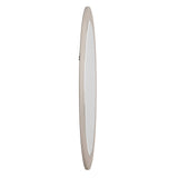 33" Silver Oval Framed Accent Mirror - Homeroots - Flyclothing LLC