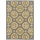 Gray Moroccan Indoor Outdoor Area Rug - Homeroots - Flyclothing LLC