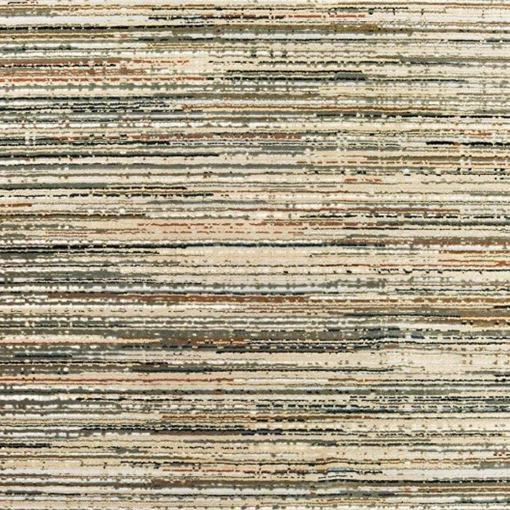 5' X 8' Ivory Sage Abtract Lines Indoor Area Rug - Homeroots - Flyclothing LLC