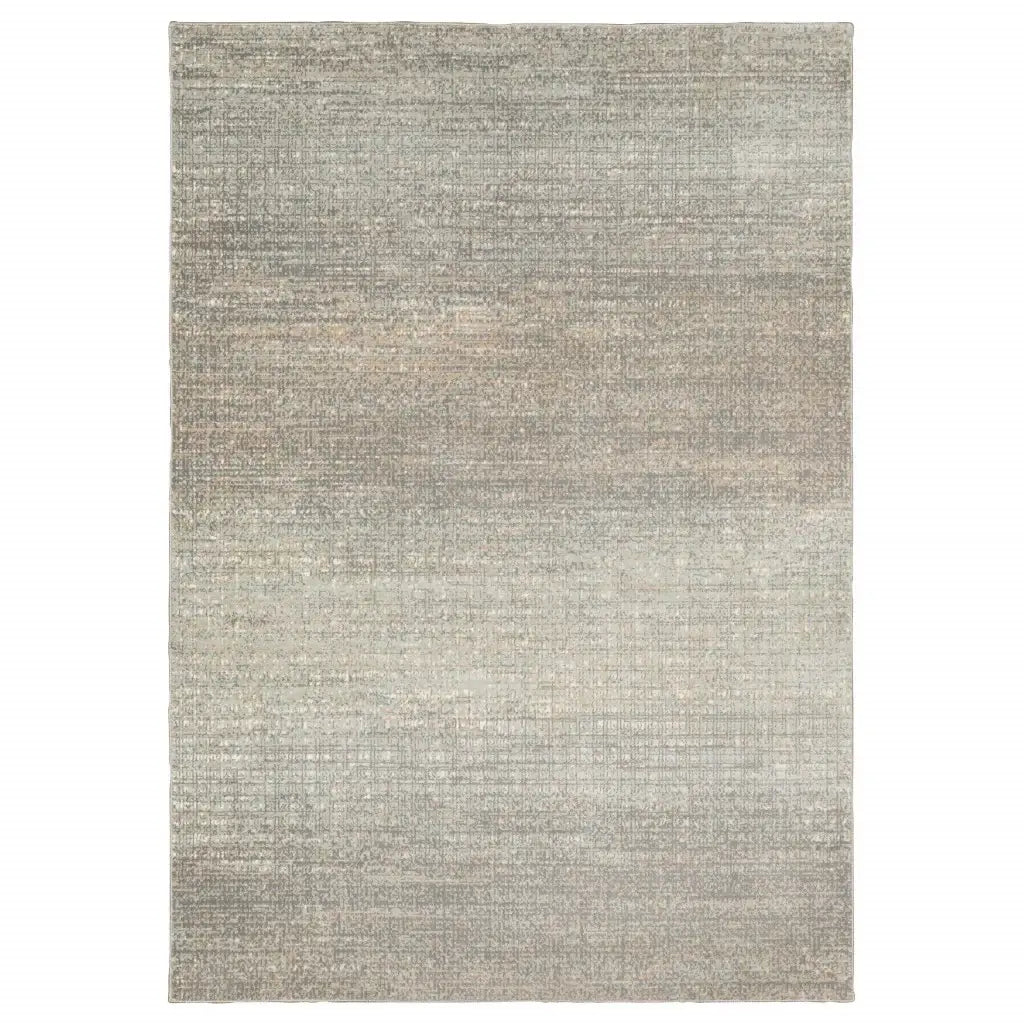 9' X 12' Gray Green Abstract Confetti Indoor Area Rug - Homeroots - Flyclothing LLC