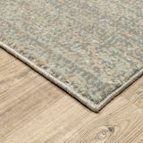 9' X 12' Gray Green Abstract Confetti Indoor Area Rug - Homeroots - Flyclothing LLC