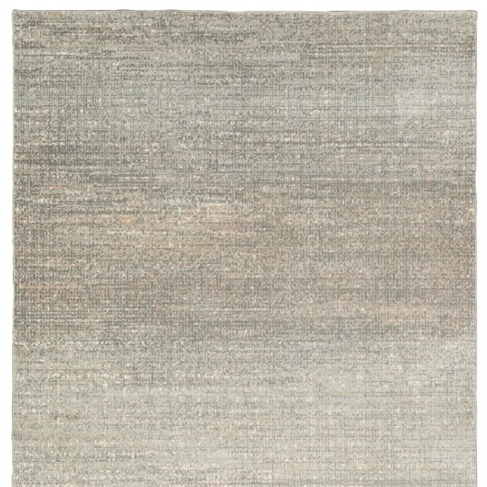 9' X 12' Gray Green Abstract Confetti Indoor Area Rug - Homeroots - Flyclothing LLC