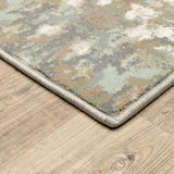 9' X 12' Ivory Gray Abstract Ikat Indoor Area Rug - Homeroots - Flyclothing LLC