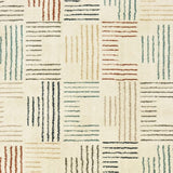 2' X 3' Ivory Multi Neutral Tone Scratch Indoor Accent Rug - Homeroots