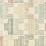 6' X 9' Ivory Multi Neutral Tone Scratch Indoor Area Rug - Homeroots