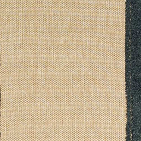 2' X 8' Beige and Black Indoor Outdoor Area Rug - Homeroots - Flyclothing LLC