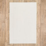 8" X 11" Beige Non Slip Rug Pad - Homeroots - Flyclothing LLC