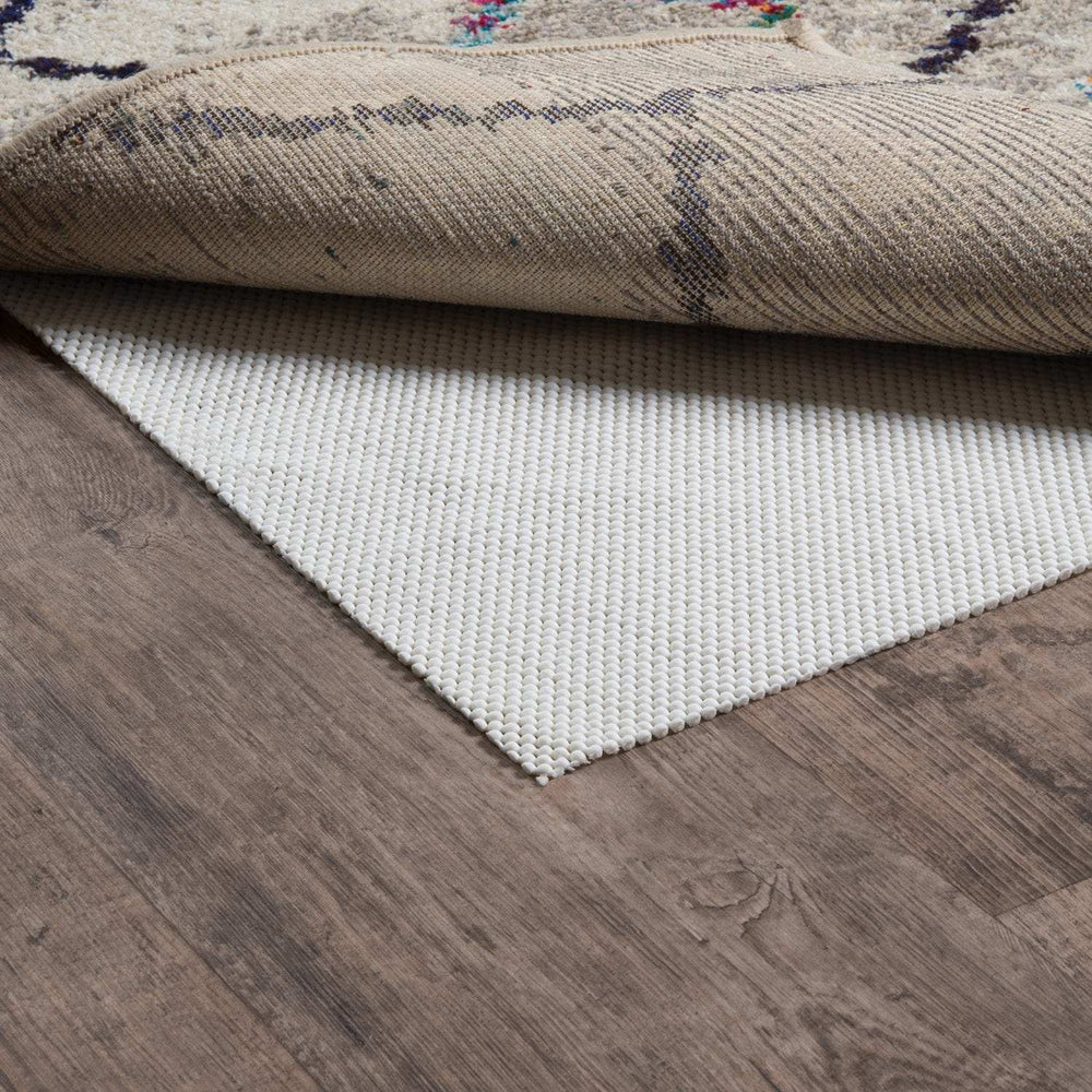9' X 12' Beige Non Slip Rug Pad - Homeroots - Flyclothing LLC