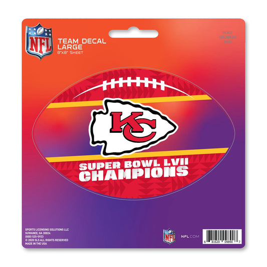 Kansas City Chiefs Super Bowl LVII Large Decal - Kansas City Chiefs