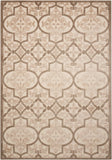 4' X 6' Cream Moroccan Indoor Outdoor Area Rug - Homeroots